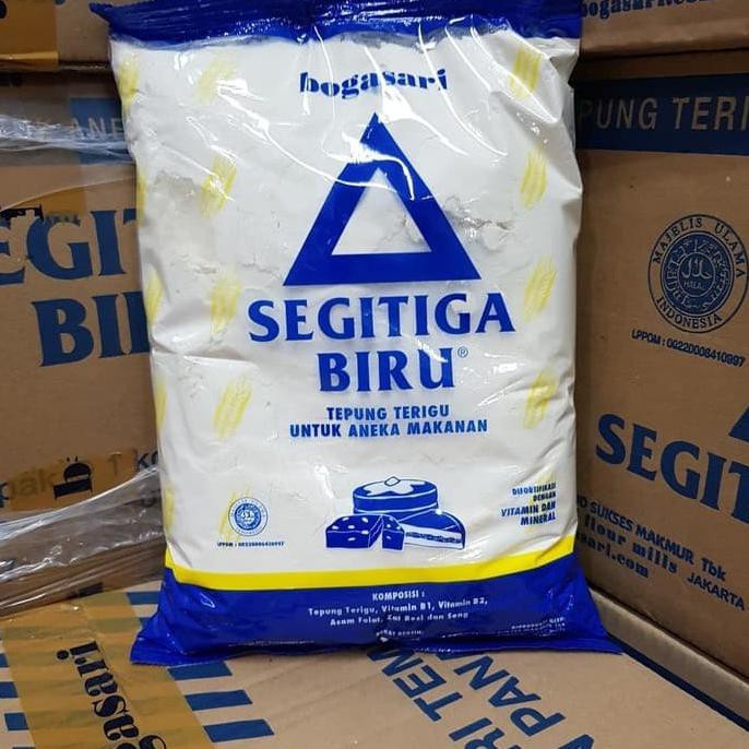 Tepung terigu segitiga biru