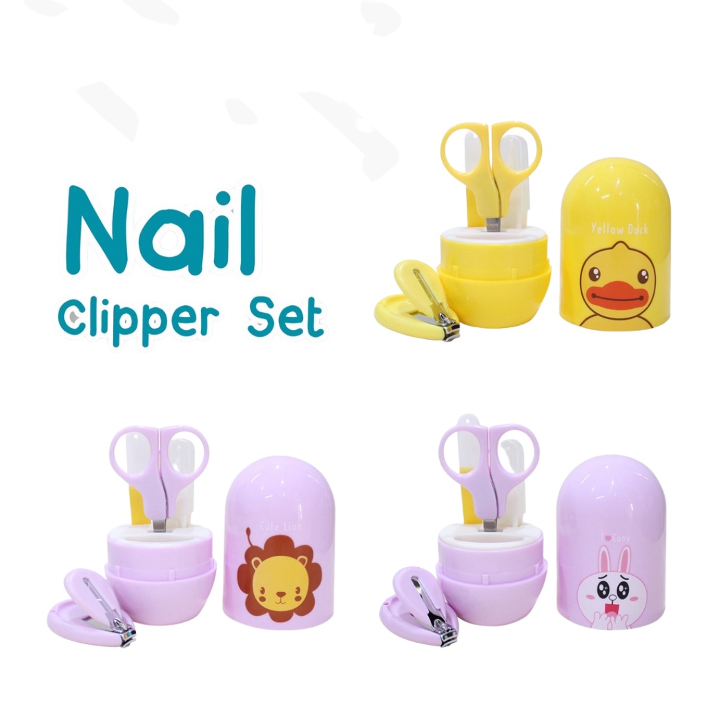 Gunting kuku set bayi nail kit set Kandila Makassar