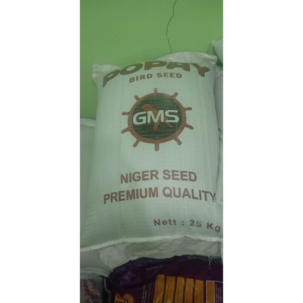 "Popay" Niger Seed/Pakan Burung Kenari