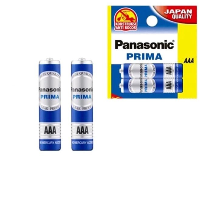 BATERAI PANASONIC AAA PRIMA - BATTERY PANASONIC PRIMA A3 - 12PCS