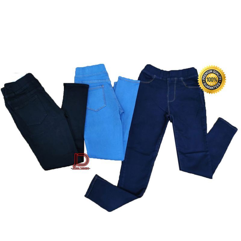 celana legging jeans anak tanggung size 24-26