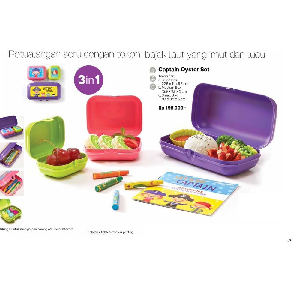 

[KODE 8454] oyster set 3pc + gratis buku gambar ori tup atau ecer 1pc