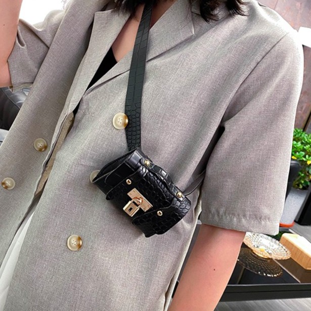 Amadela Story - Tas Pinggang Wanita Waist Bag Women Tas Mini Kulit Tas Belt Fashion Korea Import