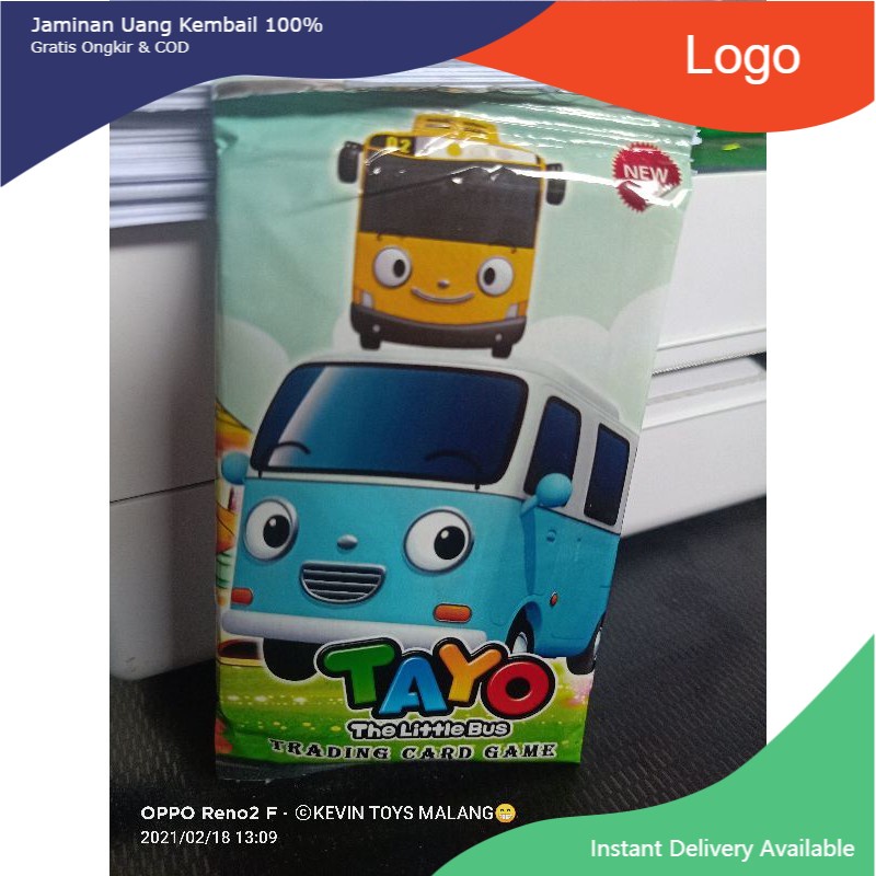 Trading Card game tayo / Mainan Kartu Trading kharater tayo / gambar naruto