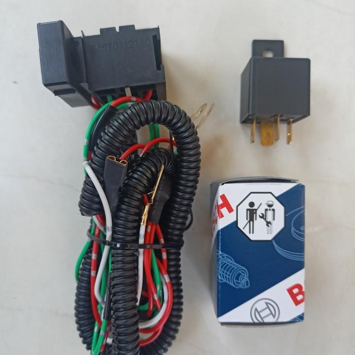Rangkaian Klakson Relay / Kabel Klakson Relay