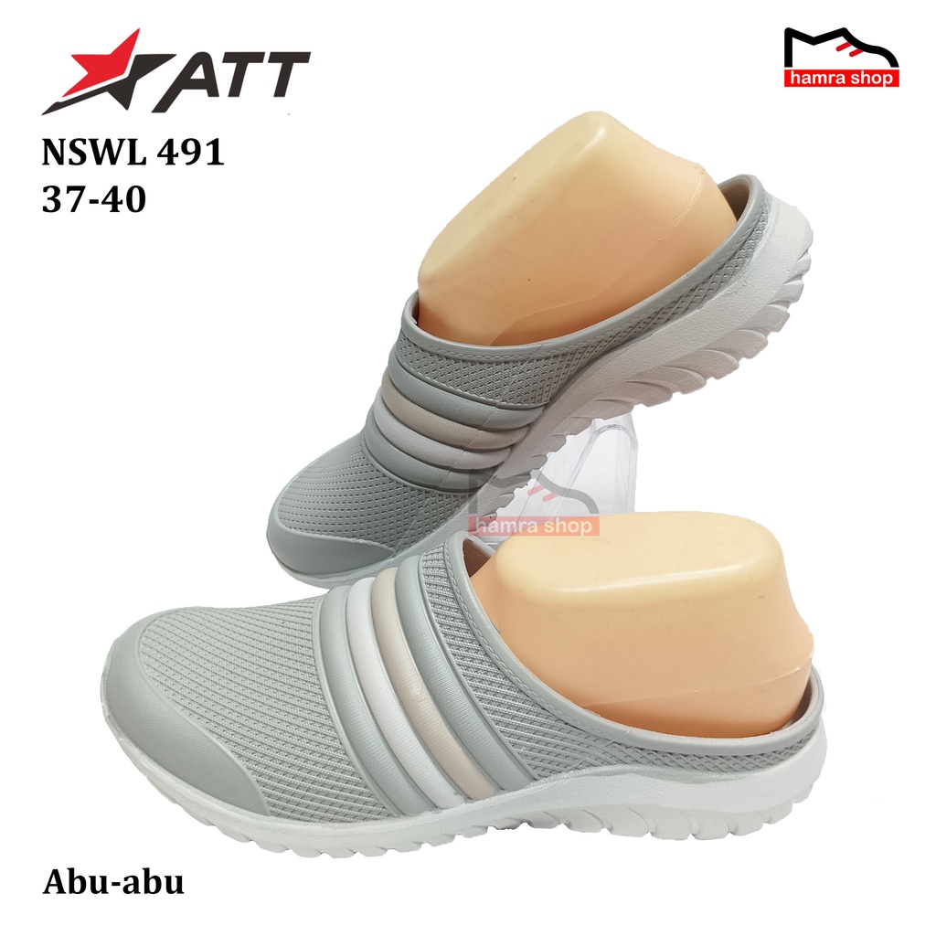 ATT NSWL 491 Sepatu Sandal Slop Wanita dan Remaja Cewek 37-40