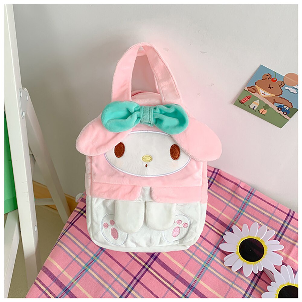 TAS TENTENG BONEKA BULU MY MELODY