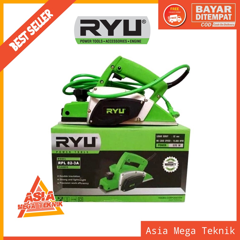 TERLARISMESIN SERUT KAYU / MESIN KETAM / PLANER RYU MESIN SERUT TERBAIK