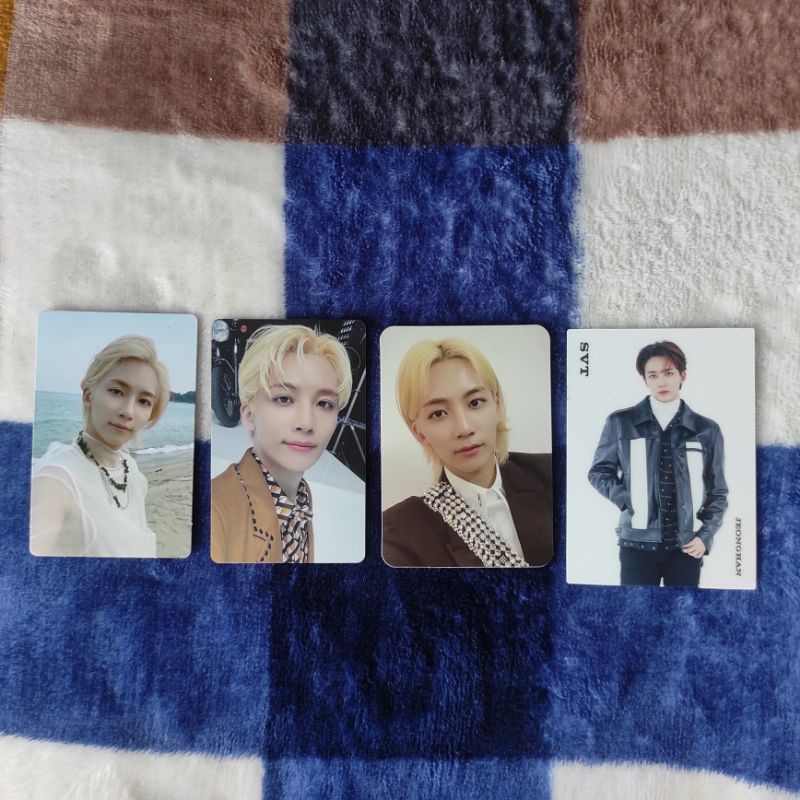 pc photocard tc trading card jeonghan attaca lucky draw powerstation op2 dicon my choice is hare