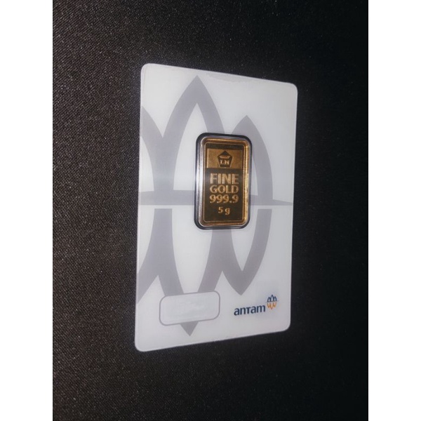 logam mulia antam 5 gram press