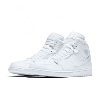 jordan mid triple white