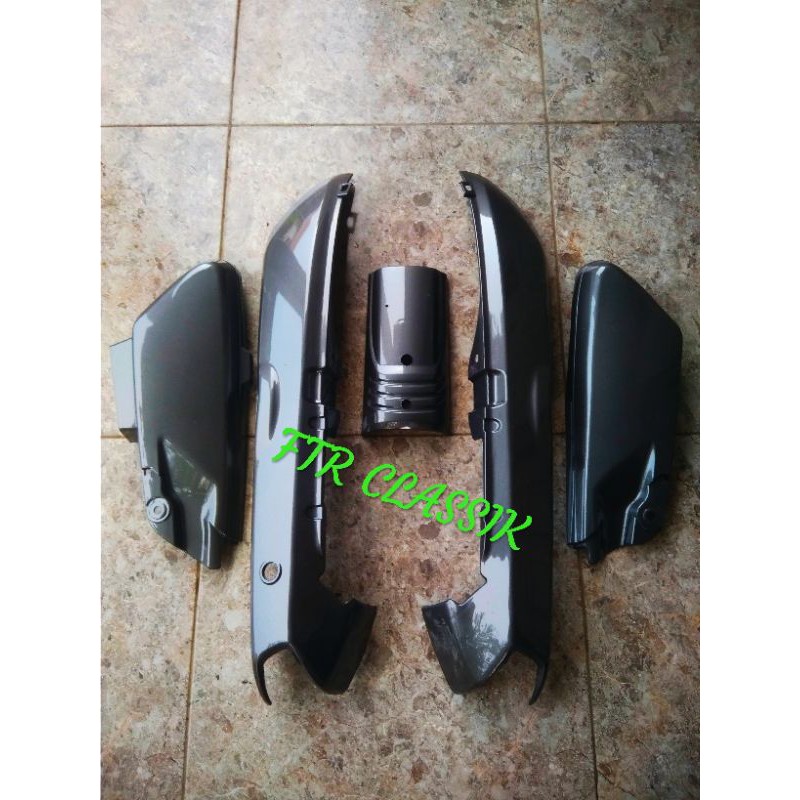 Cover bodi honda astrea grand bulus abu-abu