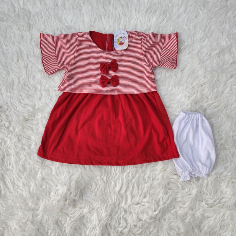 baju bayi perempuan dress baby girl hsc6