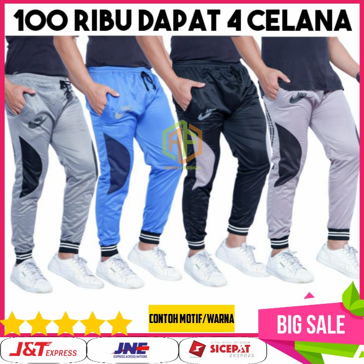 CELANA JOGGER PRIA WANITA - CELANA OLAHRAGA PRIA WANITA - CELANA JOGGER MOTIF - Celana Panjang Pria 
