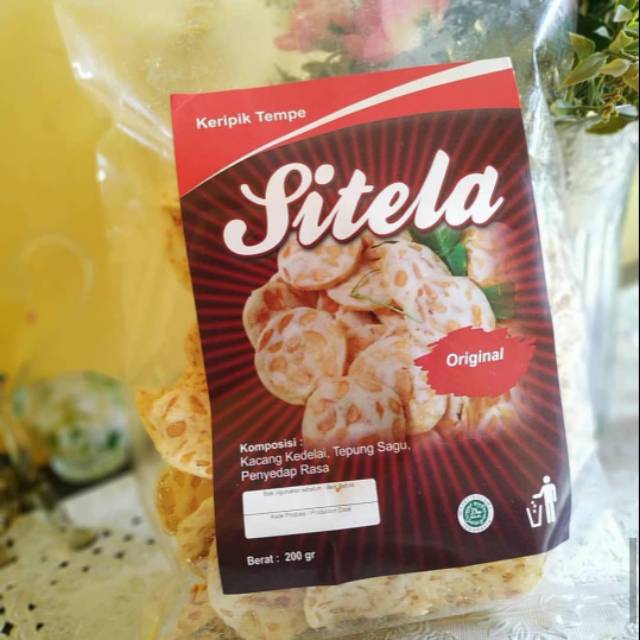 

Sitela kripik tempe original