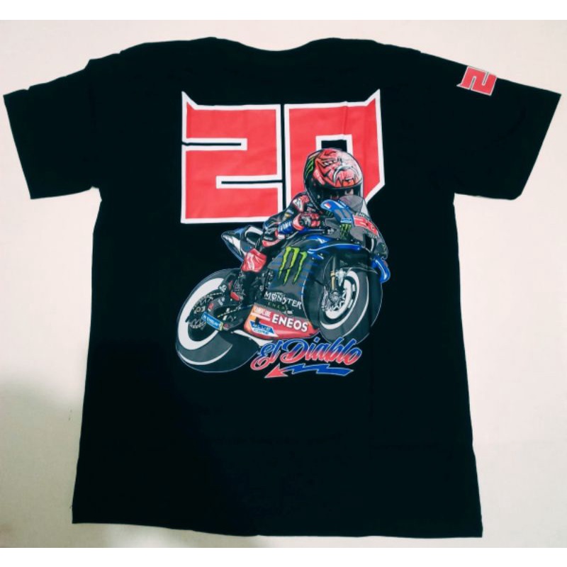 kaos motogp kaos yamaha fabio quartararo