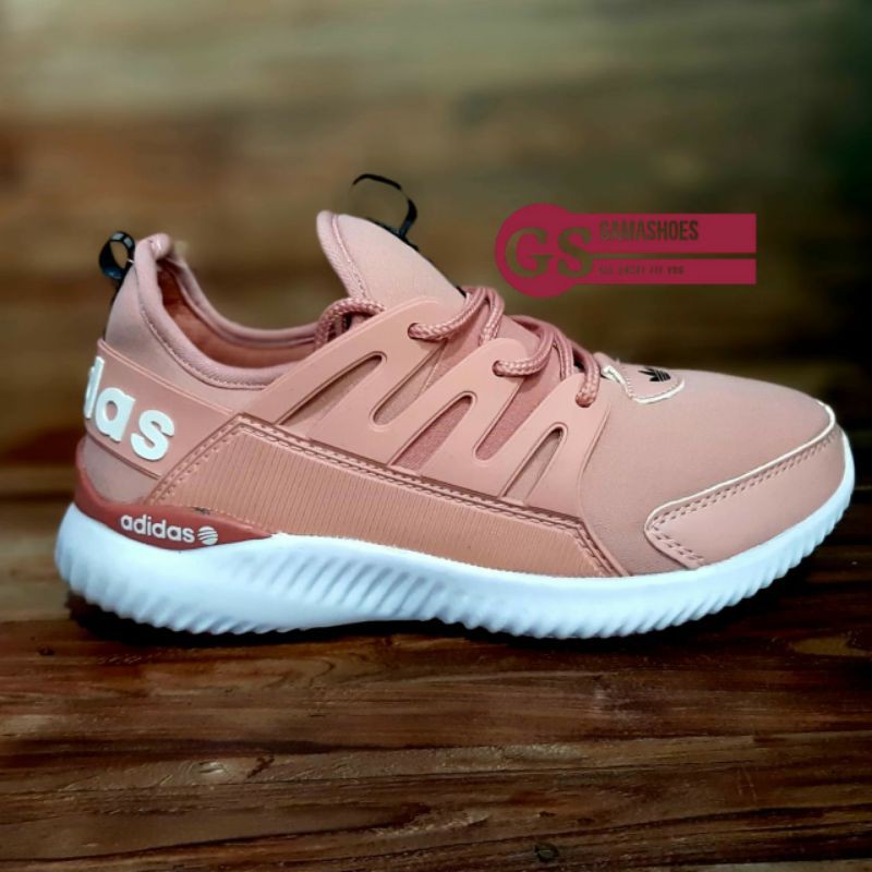SEPATU SENAM AEROBIK WANITA ADIDAS TURBULAR SEPATU OLAHRAGA CEWEK SEPATU SPORT IMPORT SEPATU RUNNING