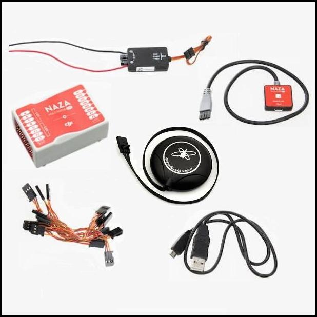 Dji Naza-M Lite Multirotor Stabilization Controller Led Pmu Module Gps