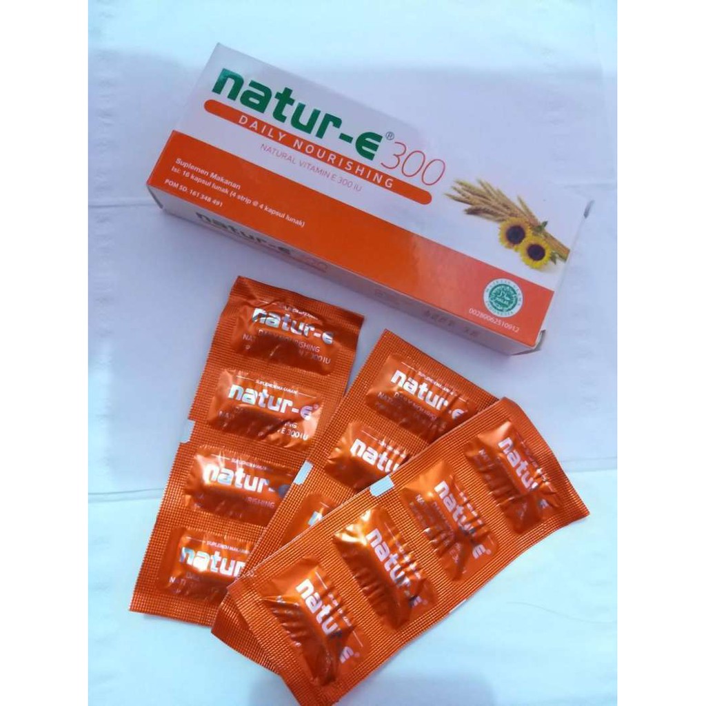 BIG SALE!! Natur-E Daily Nourishing 300 Iu Isi 32 Soft Kapsul