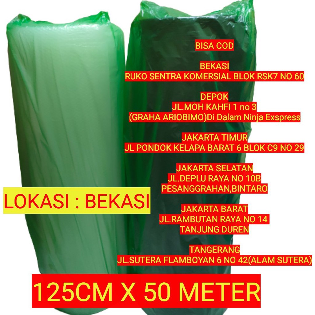 

Bubble Wrap / KHUSUS GOJEK BUBBLEWRAP MURAH BEKASI