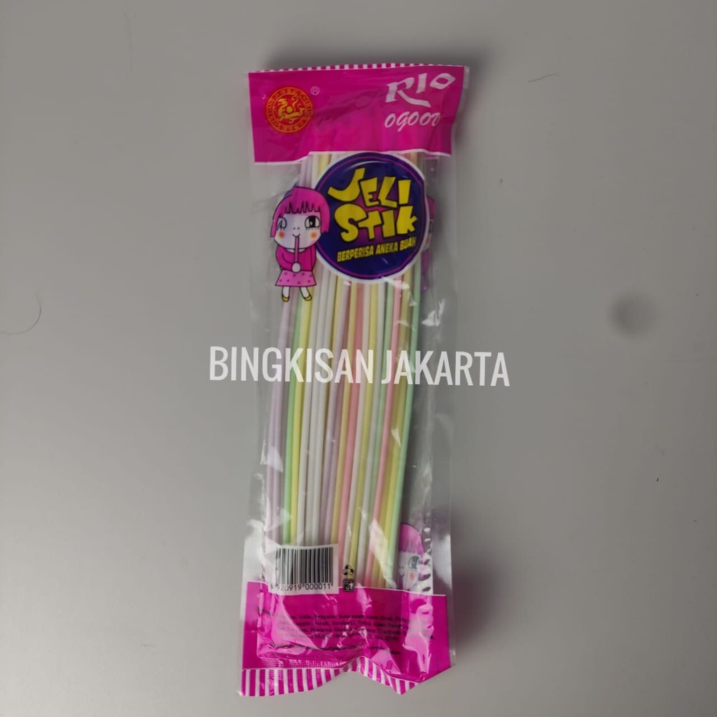 

Snack Jelly Stick / Jellu Stik/ Permen Sedotan Buah