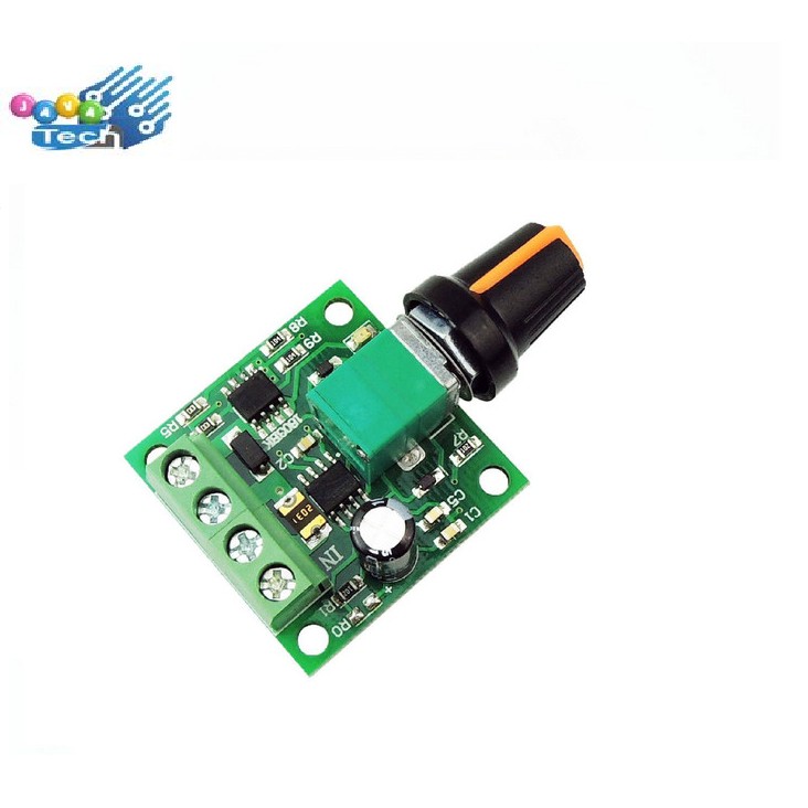 Modul Pengatur Kecepatan Motor PWM 2A 1.8-15V DC Speed Control Module