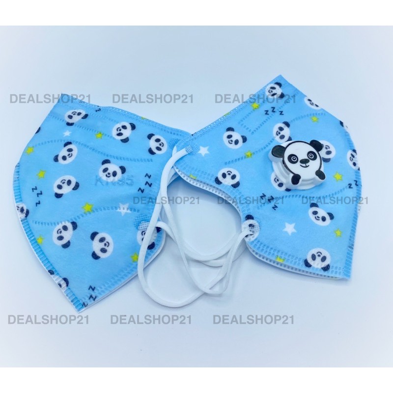 MASKER ANAK KN95 FILTER RESPIRATOR MOTIF KARAKTER LUCU