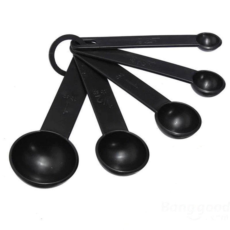 SENDOK TAKAR UKUR CUP MEASURING SPOON 10 PCS - 16799 - BLACK