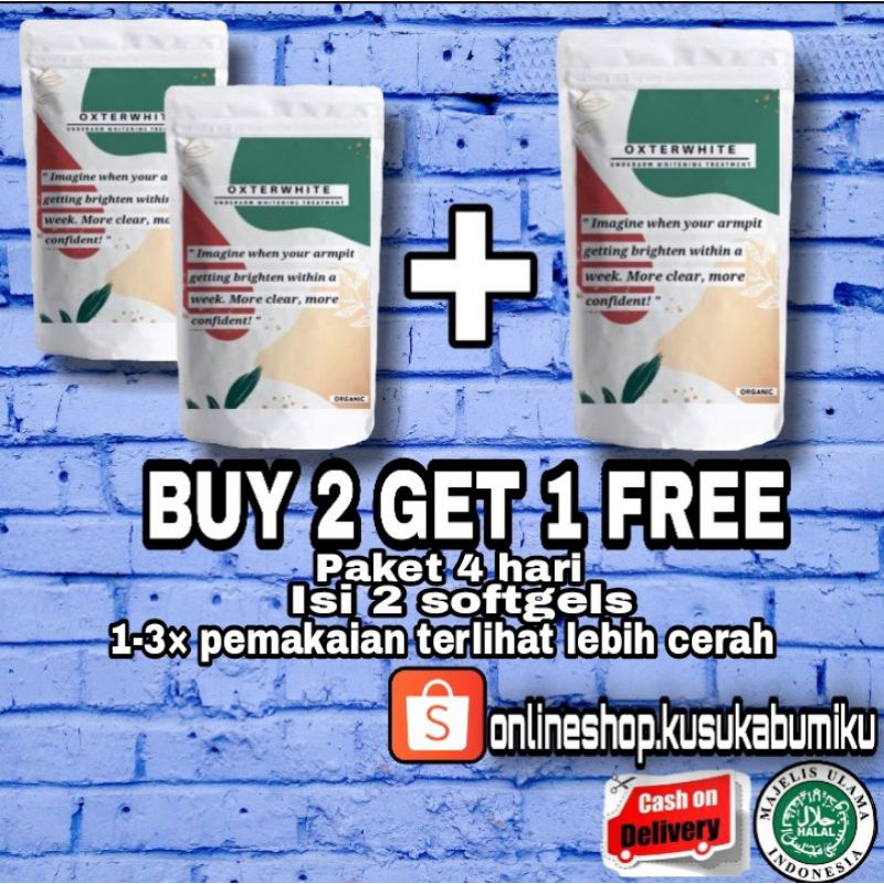 Pemutih Ketiak Oxterwhite - Pemutih Badan - Oxterwhite Original 100%