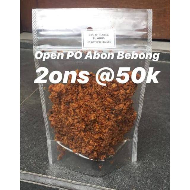 

Abon babi/daging babi olahan