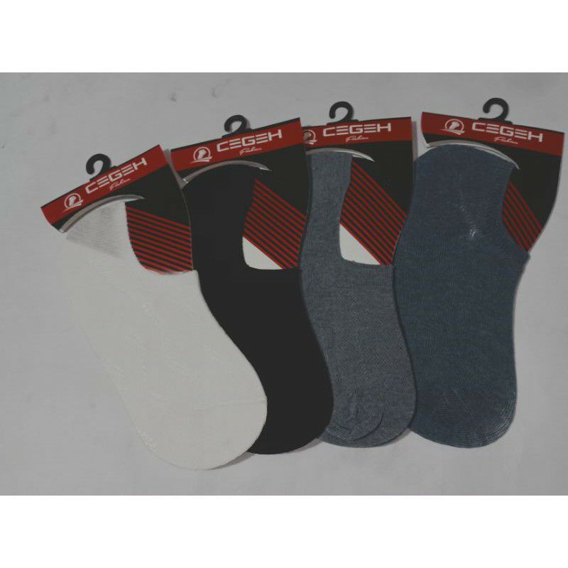 kals kaki engkle invisible socks cewek cowok (balet/setumit)