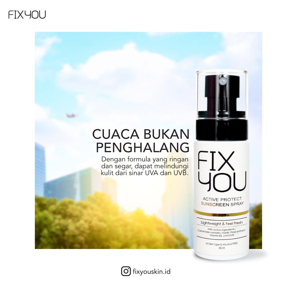 FIX YOU ACTIVE PROTECT SUNSCREEN SPRAY