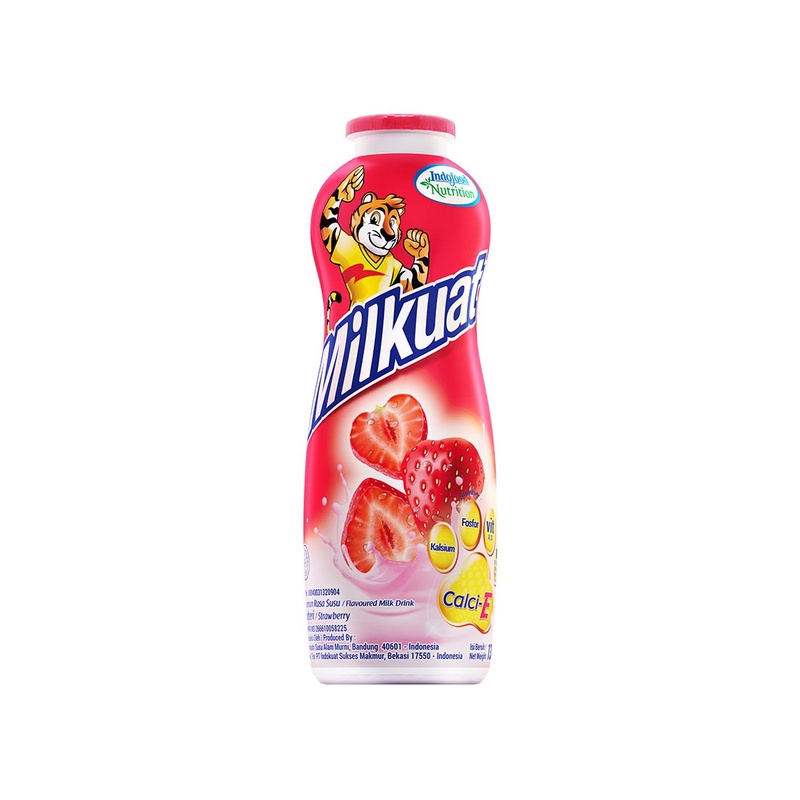 

Milkuat Susu Cair Botol Strawberry 130Ml - Alhanan/04