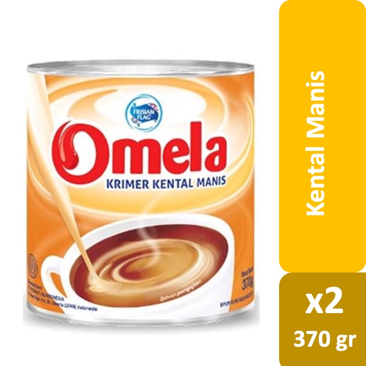 

Omela Kental Manis Kaleng 2 x 370 gr