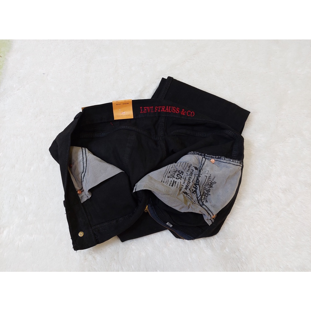 celana pria paling murah jeans standar laki-laki celana panjang jeans standar denim bahan bagus ini