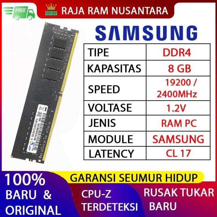 Ram [Baru] Ram / Memory Samsung Pc Ddr4 8Gb