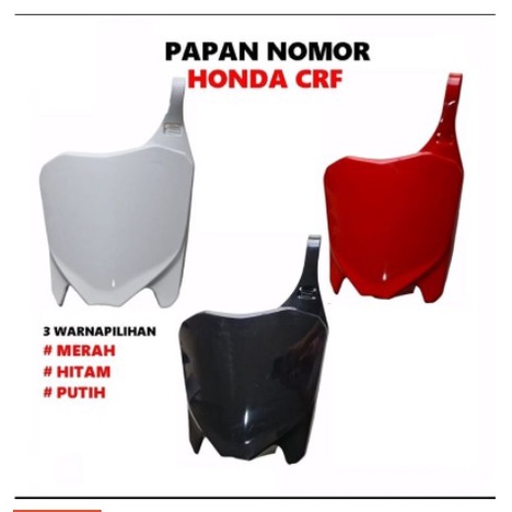 Papan nomor crf papan star crf papan nomor star crf