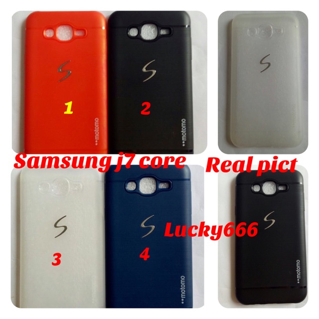 Soft case motomo samsung galaxy j7 core silikon samsung j7 core j7core