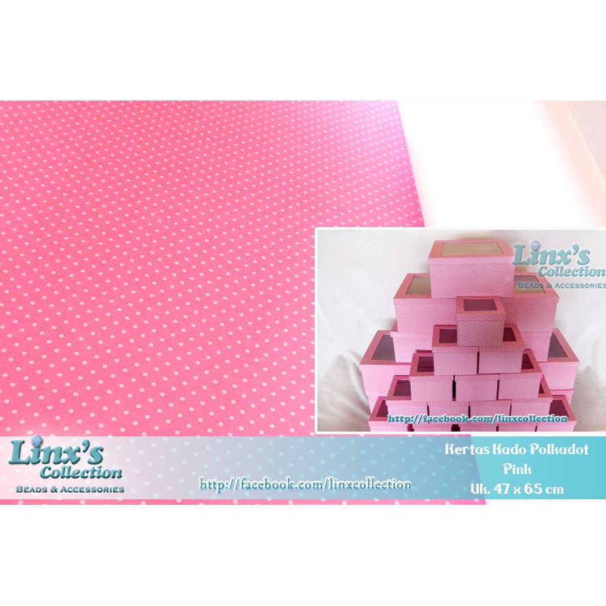 

Kertas Kado Polkadot (minimal 10 lembar)