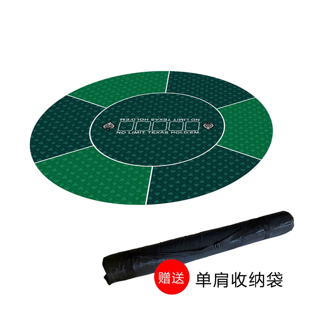 Poker Blackjack Table Mat cloth Alas Meja (Include tas) - Holdem Texas