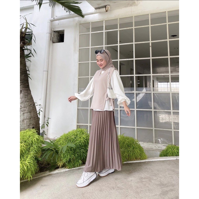 ETTRA VEST/ROMPI KNIT WANITA