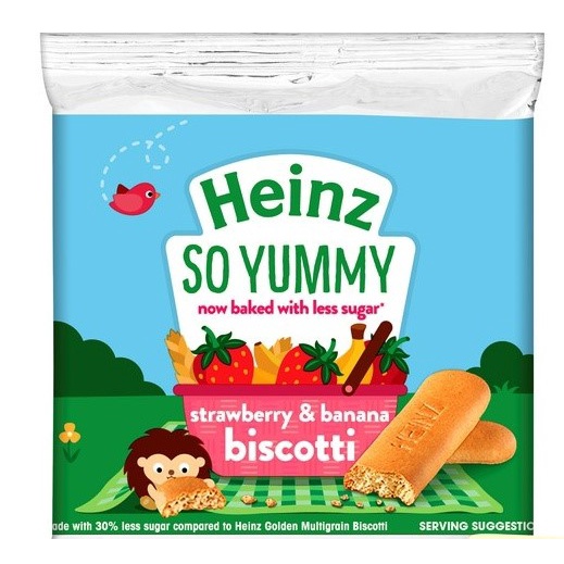 Heinz Biscotti 60g / snack mpasi baby