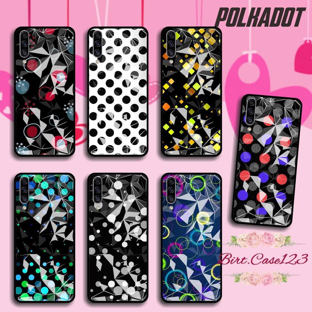 softcase diamond gambar POLKADOT Oppo A3s A1k A5 A9 2020 A7 F9 A5s A31 A52 A92 A37 A53 A83 F1s BC474