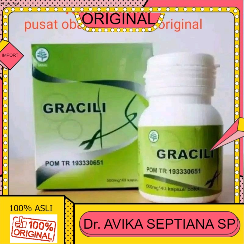 100% ASLI GRACILI OBAT GRACILI ASLI 100% ORIGINAL OBAT PELANGSING BADAN AMPUH