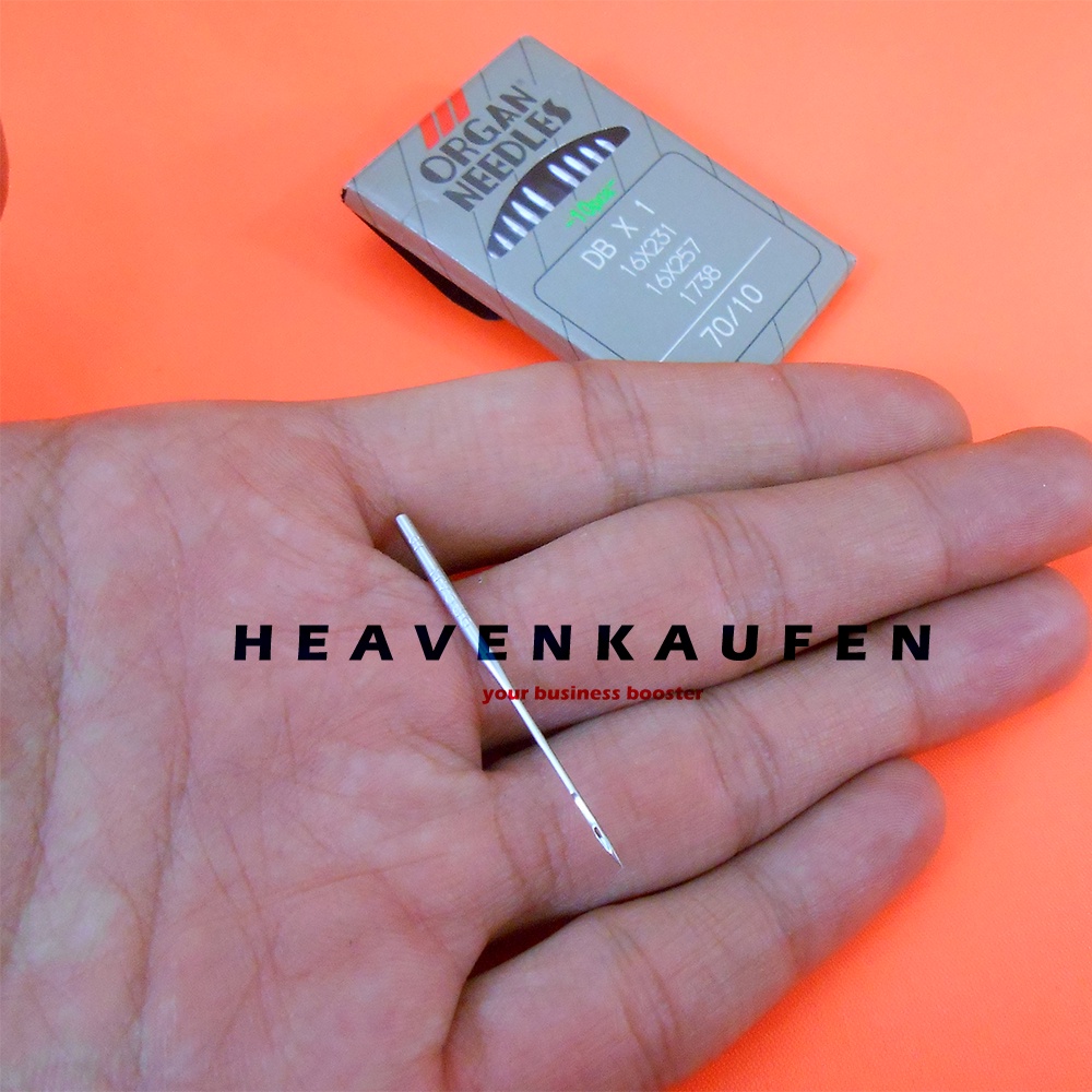 Jarum Mesin Jahit Organ Needles Nomor Nomer No 10 Atau DB-10