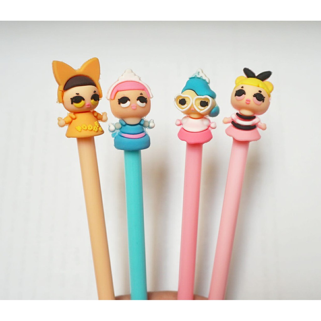 

PULPEN KARAKTER LOL PENA PEN GEL MURAH UNIK LUCU READY STOCK