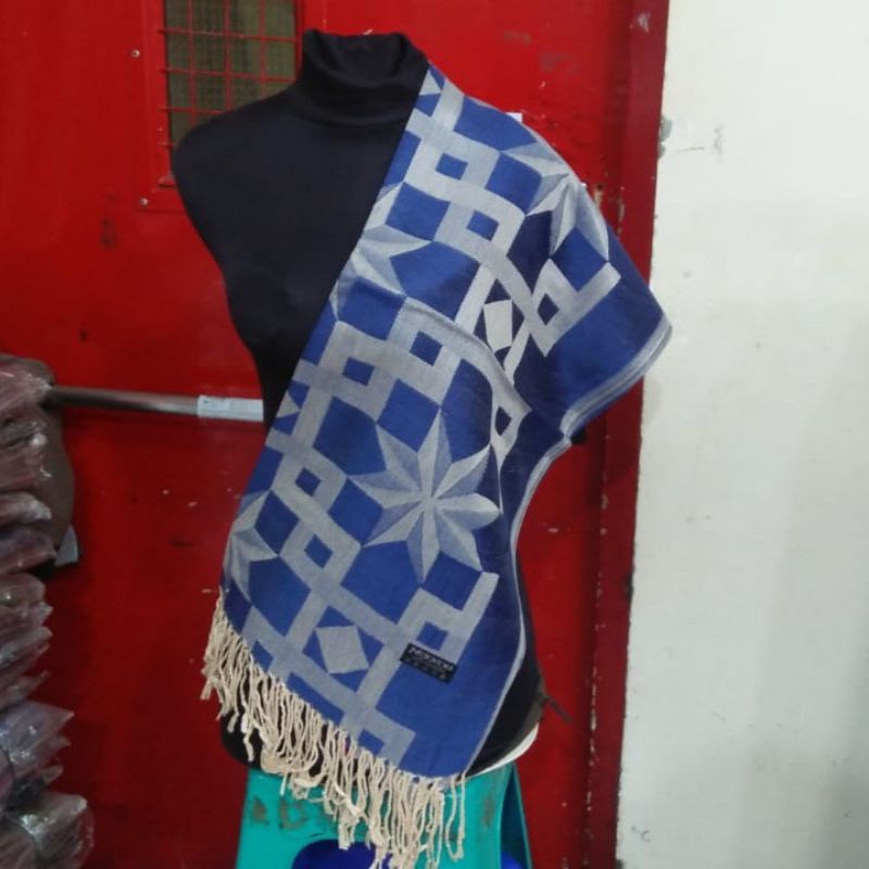 syal Cashmere zigzag | Motif | Selendang | Scarf | pashmina | Shawl | Pasmina