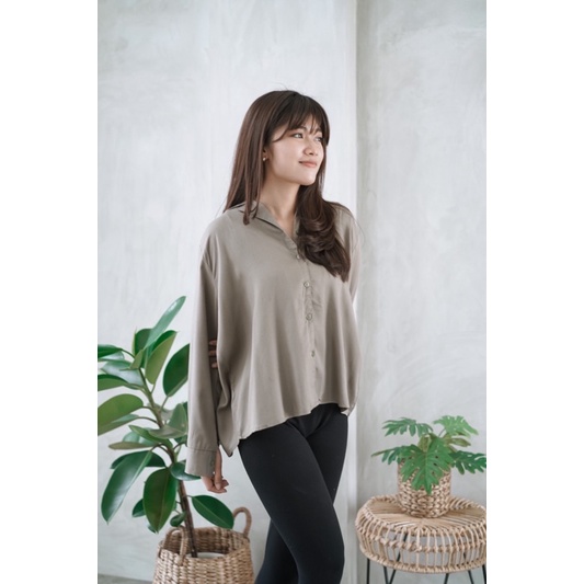 Severli Cella Shirt Kemeja Wanita-5