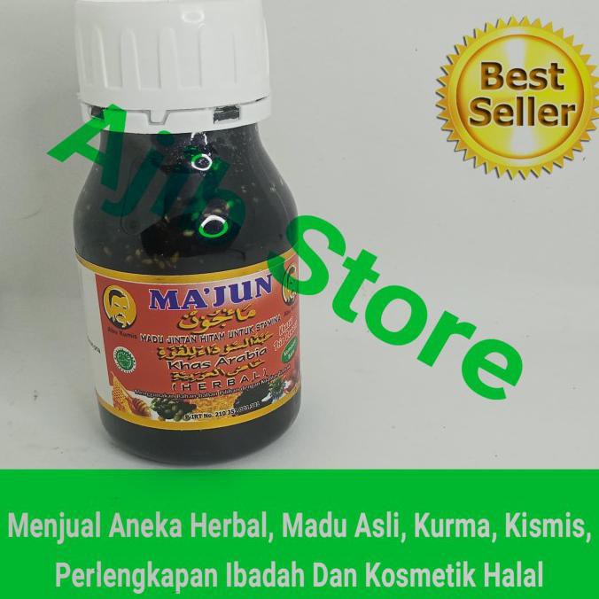 JAMU KUAT MA'JUN BESAR MADU JINTAN HITAM OBAT ED MAJUN LEMAH SYAHWAT