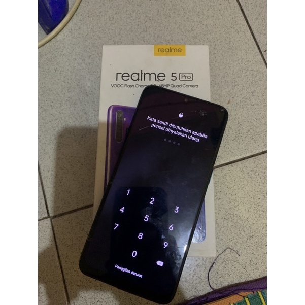 Realme 5 pro minus lcd 8/128